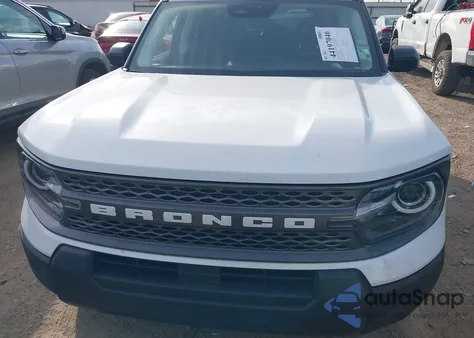 2025 Ford Bronco Sport Big Bend z USA, uszkodzony, nr VIN 3FMCR9BN0SRE08545